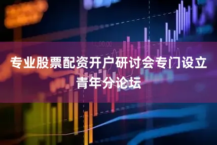 专业股票配资开户研讨会专门设立青年分论坛