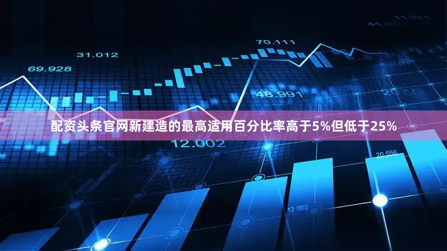 配资头条官网新建造的最高适用百分比率高于5%但低于25%